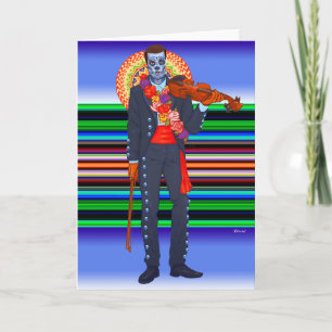 Tarjeta Día de Muertos/Día de los Muertos