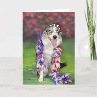 Tarjeta Día de Notecard~Memorial del border collie