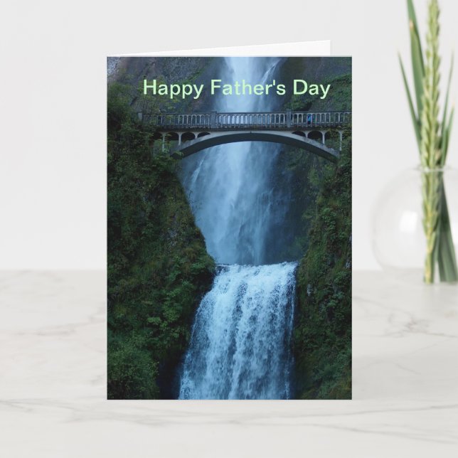 Tarjeta Día de padres, (Anverso)