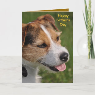 Tarjeta Día de padres del perro