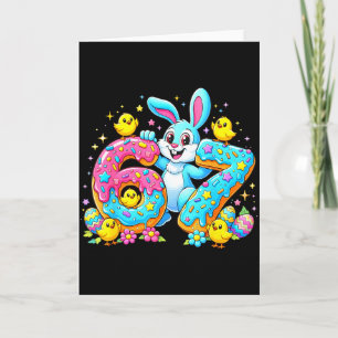Tarjeta Día de Pascua 67 Divertido Seis Siete Meme Conejo