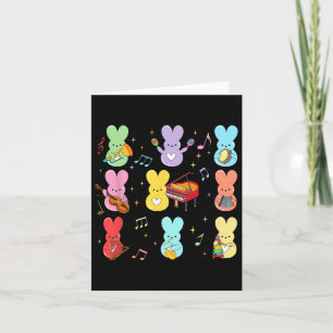 Tarjeta Día de Pascua de Maestros de Música