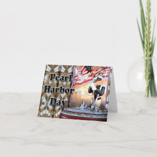 Tarjeta Día de Pearl Harbor