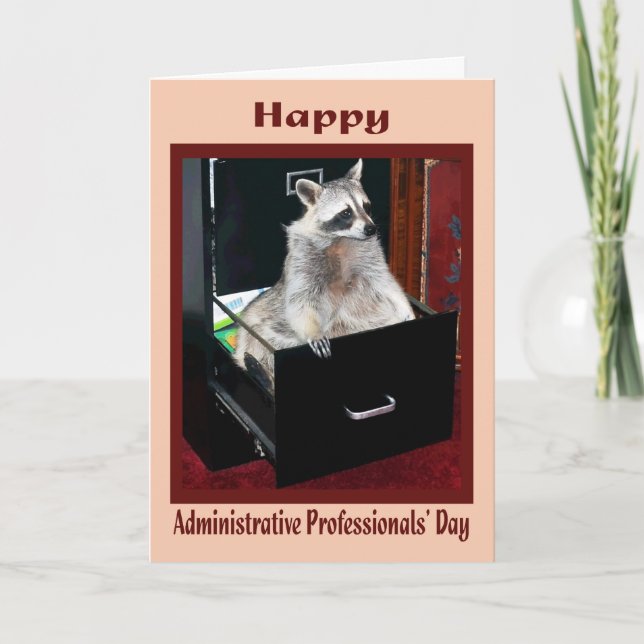 Tarjeta Día de Pro Administrativo (Anverso)