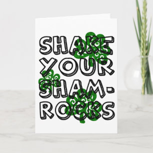 Tarjeta día de san patricio