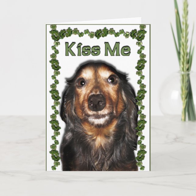 Tarjeta Día de San Patricio (Anverso)