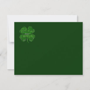 Tarjeta Día de San Patricio