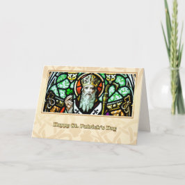 Tarjeta Día de San Patricio bendice a religiosos
