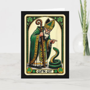 Tarjeta Día de San Patricio Carta de Tarot Ve y Consigue D