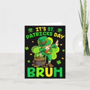 Tarjeta día de san patricio chicos niños día de san patric