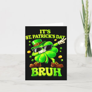 Tarjeta día de san patricio chicos niños día de san patric