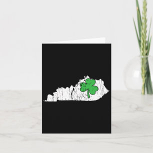 Tarjeta Día de San Patricio del estado de Kentucky Kentuck