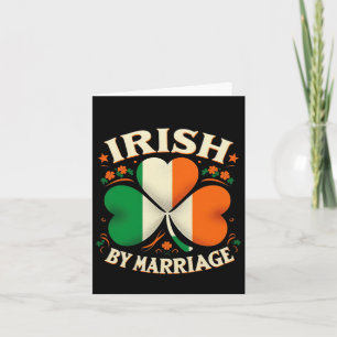 Tarjeta Día de San Patricio Divertido Irlandés por Casamie