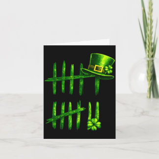 Tarjeta Día de San Patricio divertido meme seis siete 67 6