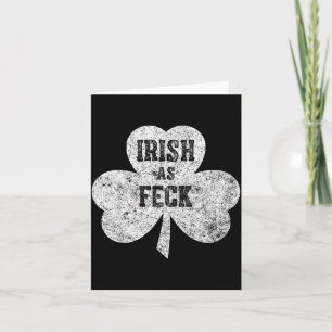 Tarjeta Día de San Patricio Gif Irlandés como el demonio