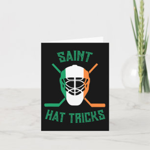 Tarjeta Día de San Patricio Trucos de Sombrero de Santo Ba
