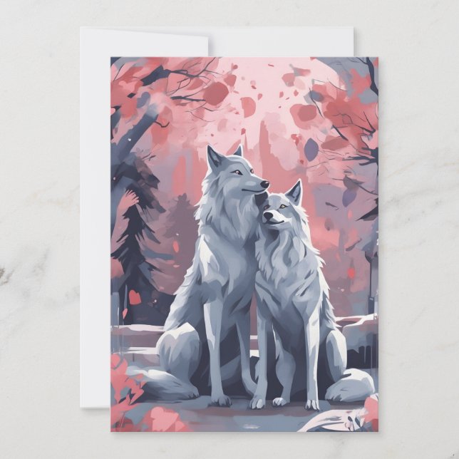 Tarjeta día de San Valentín (Anverso)