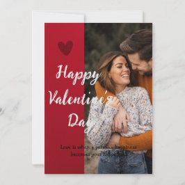 Tarjeta día de San Valentín