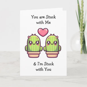 Tarjeta Día de San Valentín Amor de divertidos chistes d