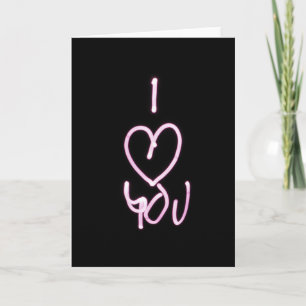 Tarjeta Día de San Valentín Amor U Imagen Tipográfica Cita