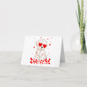 Tarjeta día de san valentín chihuahua 2023 - lindo perro m