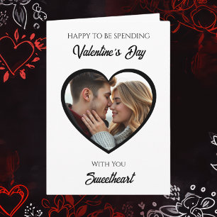Tarjeta Día de San Valentín con Foto Personalizada Mi Fa