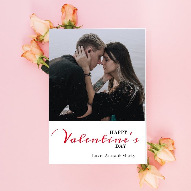 Tarjeta día de San Valentín con guión de San Valen (Subido por el creador)