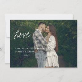 Tarjeta día de San Valentín - Cubierta de amor, bl