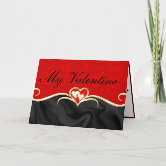 Tarjeta día de San Valentín de fantasía invitada d (Anverso)