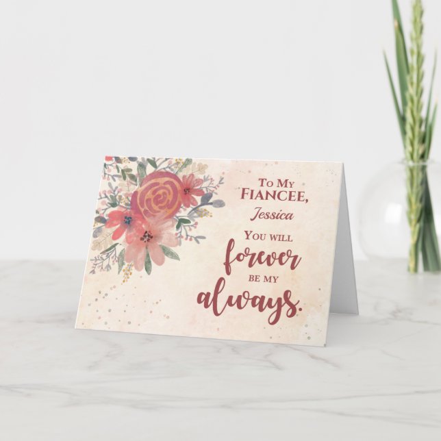 Tarjeta Día de San Valentín de funciones de relación y nom (Anverso)