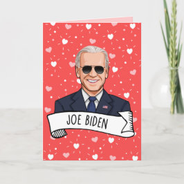 Tarjeta Día de San Valentín de Joe Biden