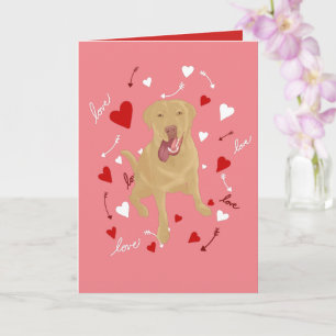Tarjeta Día de San Valentín de recuperación de Dudley Labr
