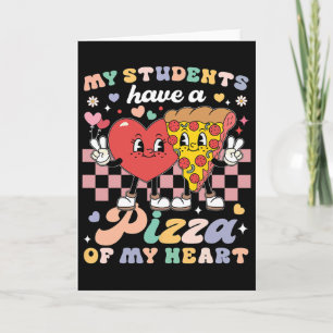 Tarjeta Día de San Valentín del maestro Mis alumnos tienen