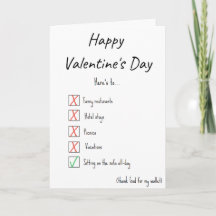 Tarjeta Día de San Valentín divertida