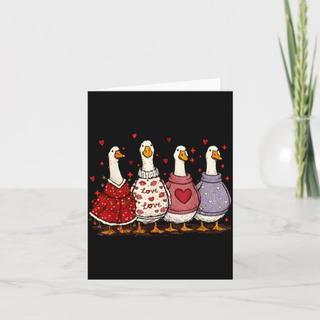 Tarjeta Día de San Valentín divertida ecuación matemática  (Anverso)