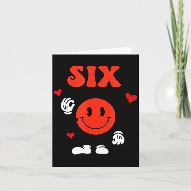 Tarjeta Día de San Valentín divertido número 6 gracioso 67 (Anverso)