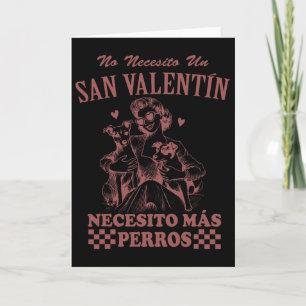 Tarjeta Día de San Valentín Español Saltar San Valentín Ne