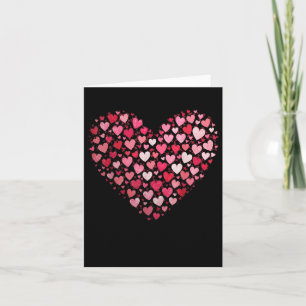 Tarjeta Día de San Valentín gráfica de amor Chicas niño
