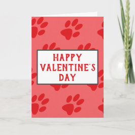 Tarjeta Día de San Valentín Mejor Perro Mamá Jamás Pinta I
