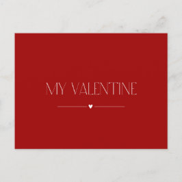 Tarjeta día de San Valentín "Mi Valentín"