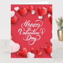Tarjeta Día de San Valentín personalizada