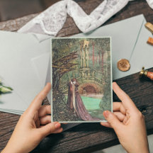 Tarjeta Día de San Valentín Vintage Maurice Lalau