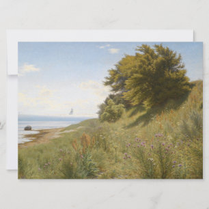 Tarjeta Día de verano junto al mar (por Ludvig Kabell)