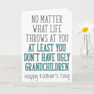 Tarjeta Día del abuelo, no importa lo que la vida arroje