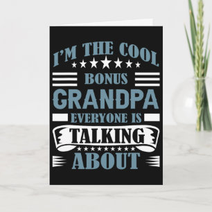 Tarjeta Día del Abuelo Padrastro Bono Abuelo Abuelos