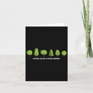 Tarjeta Día del Arbor Ciencia Ambiental Día de la Tierra