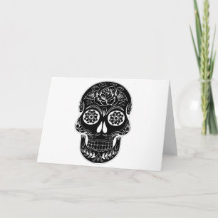 Tarjeta Día del Calavero Muerto
