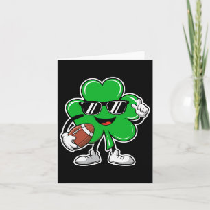 Tarjeta Día del fútbol, niños, Día del patronato, vergüenz