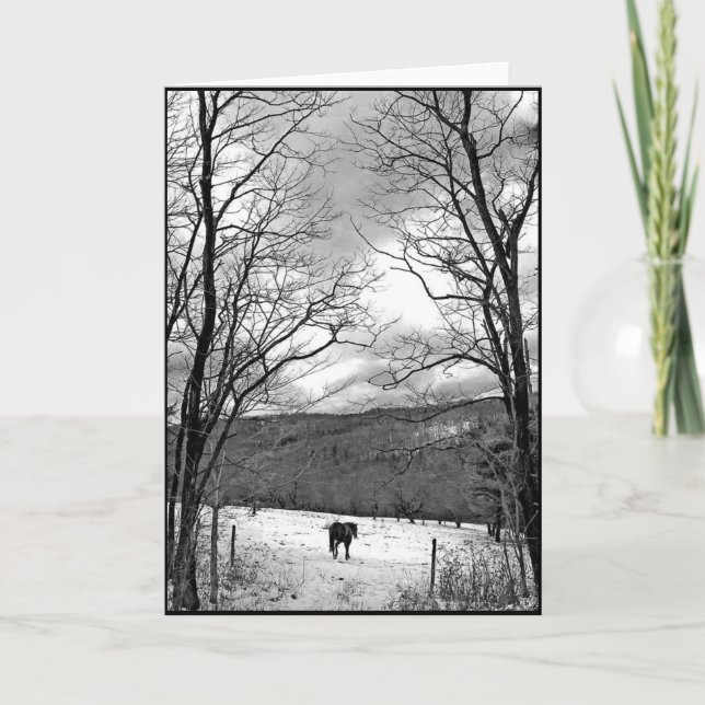 Tarjeta Día del Invierno (Anverso)