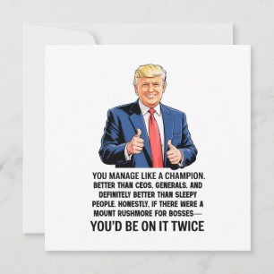 Tarjeta Día del Jefe Gracias Jefe